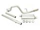 Dynomax Ultra Flo Welded Single Exhaust System with Polished Tip; Side Exit (2003 8.0L RAM 2500)