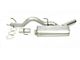 Dynomax Ultra Flo Welded Single Exhaust System with Polished Tip; Side Exit (04-07 5.9L RAM 3500)