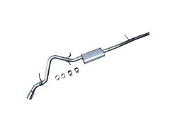 Dynomax Ultra Flo Welded Single Exhaust System with Polished Tip; Side Exit (19-23 5.3L Sierra 1500)