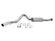Dynomax Ultra Flo Welded Single Exhaust System with Polished Tip; Side Exit (11-17 6.0L Sierra 2500 HD)