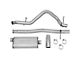 Dynomax Ultra Flo Welded Single Exhaust System with Polished Tip; Side Exit (14-18 4.3L Silverado 1500)