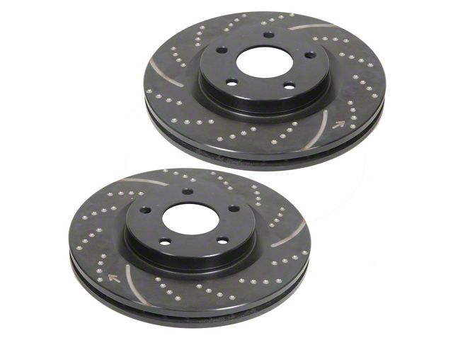 EBC Brakes GD Sport Slotted 6-Lug Rotors; Front Pair (04-08 2WD F-150)