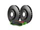 EBC Brakes Stage 14 Greenstuff 6000 5-Lug Brake Rotor and Pad Kit; Front (97-00 Early 2WD F-150 w/ Rear Wheel ABS, Excluding Lightning)
