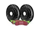 EBC Brakes Stage 3 Greenstuff 6000 5-Lug Brake Rotor and Pad Kit; Front (97-00 Early 2WD F-150 w/ Rear Wheel ABS, Excluding Lightning)