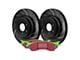 EBC Brakes Stage 3 Greenstuff 6000 7-Lug Brake Rotor and Pad Kit; Front (Late 00-01 2WD F-150 w/ Rear Wheel ABS, Excluding Lightning)
