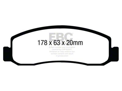 EBC Brakes Stage 2 Greenstuff 6000 8-Lug Brake Rotor and Pad Kit; Front (08-10 4WD F-250 Super Duty)
