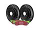 EBC Brakes Stage 3 Greenstuff 6000 Brake Rotor and Pad Kit; Front (2012 4WD F-250 Super Duty)