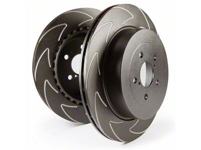 EBC Brakes BSD Slotted 6-Lug Rotors; Front Pair (99-06 Sierra 1500 w/ Rear Disc Brakes)