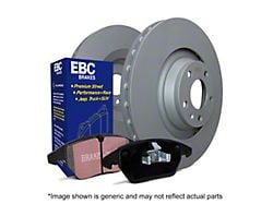 EBC Brakes Stage 20 Ultimax 6-Lug Brake Rotor and Pad Kit; Front and Rear (14-18 Sierra 1500)