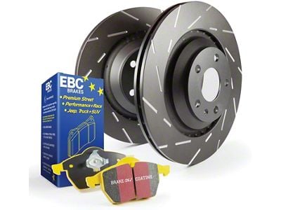 EBC Brakes Stage 9 Yellowstuff 6-Lug Brake Rotor and Pad Kit; Front (07-18 Sierra 1500)
