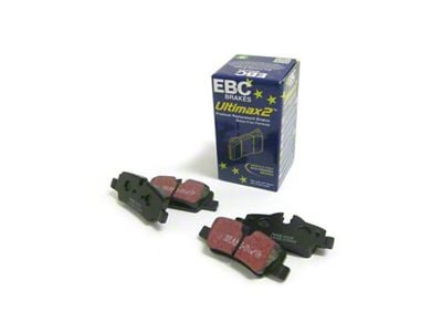 EBC Brakes Ultimax OEM Plus Organic Brake Pads; Rear Pair (14-18 Sierra 1500)