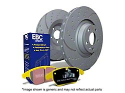 EBC Brakes Stage 5 Yellowstuff 8-Lug Brake Rotor and Pad Kit; Front (20-26 Sierra 2500 HD)