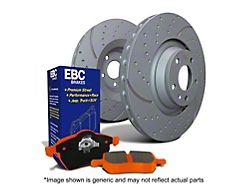 EBC Brakes Stage 8 Orangestuff 6-Lug Brake Rotor and Pad Kit; Front (19-25 Silverado 1500)