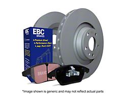 EBC Brakes Stage 20 Ultimax 6-Lug Brake Rotor and Pad Kit; Front and Rear (15-20 Tahoe, Excluding Police)