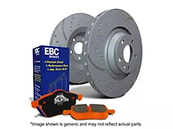 EBC Brakes Stage 8 Orangestuff 6-Lug Brake Rotor and Pad Kit; Rear (21-25 Tahoe)