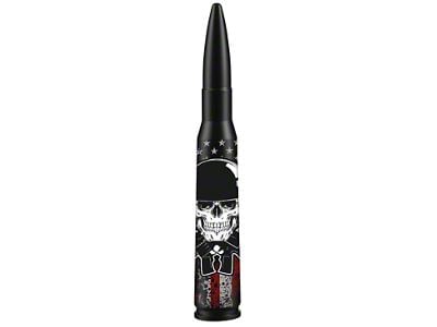 Bullet Antenna; American Skull Black (99-25 F-150)