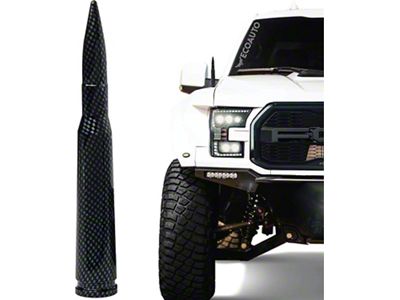 EcoAuto Bullet Antenna; Carbon Fiber (99-24 F-150)