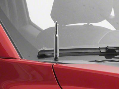 Bullet Antenna; Chrome (99-25 F-150)