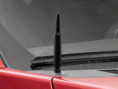 Bullet Antenna; Matte Black (99-25 F-150)