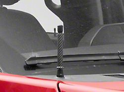 Flexible Replacement Antenna; 5-Inch; Carbon Fiber (97-25 F-150)