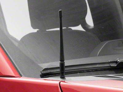 EcoAuto Flexible Replacement Antenna; 8-Inch; Black (97-24 F-150)