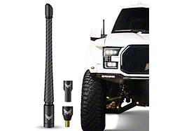 EcoAuto Flexible Replacement Antenna; 8-Inch; Carbon Fiber (97-23 F-150)