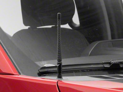 EcoAuto Flexible Replacement Antenna; 8-Inch; Carbon Fiber (97-24 F-150)