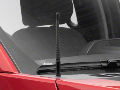 Flexible Replacement Antenna; 8-Inch; Carbon Fiber (97-25 F-150)