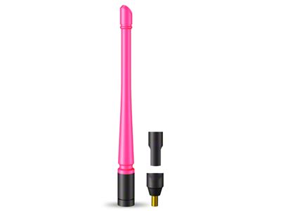 EcoAuto Flexible Replacement Antenna; 8-Inch; Pink (97-24 F-150)