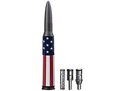 Easylock Bullet Antenna; American Flag (99-26 F-250 Super Duty)