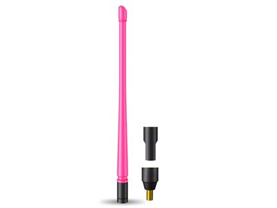 EcoAuto Flexible Replacement Antenna; 12-Inch; Pink (11-24 F-250 Super Duty)