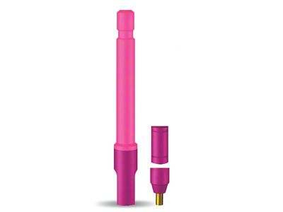 EcoAuto Flexible Replacement Antenna; 5-Inch; Pink (11-24 F-250 Super Duty)