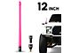 EcoAuto Flexible Replacement Antenna; 12-Inch; Pink (11-24 F-350 Super Duty)