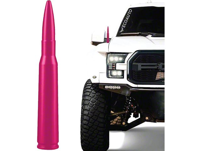EcoAuto Bullet Antenna; Pink (02-18 RAM 1500)