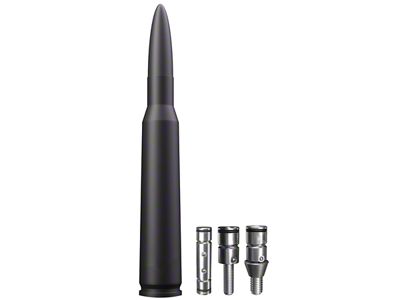 Easylock Bullet Antenna; Matte Black (03-18 RAM 3500)