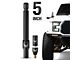 EcoAuto Flexible Replacement Antenna; 5-Inch; Carbon Fiber (03-18 RAM 3500)