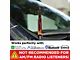 EcoAuto Bullet Antenna; Flames (99-24 Sierra 1500)