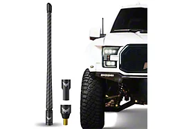 EcoAuto Flexible Replacement Antenna; 12-Inch; Carbon Fiber (99-24 Sierra 1500)