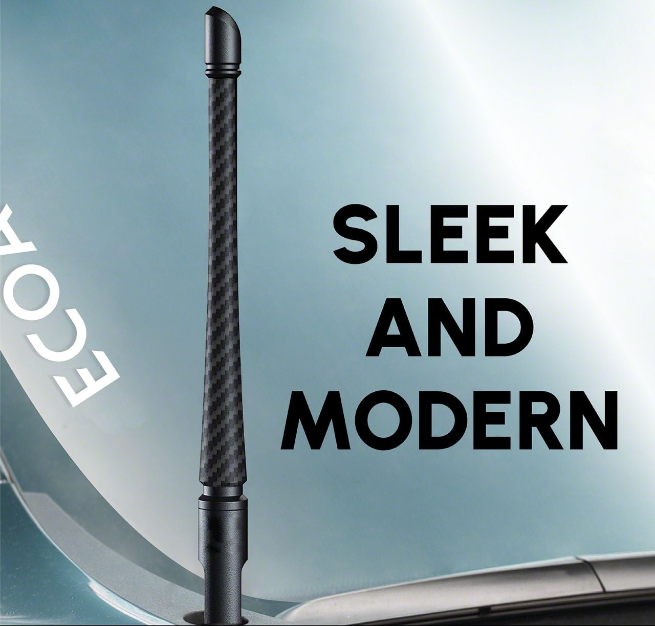 Universal Carbon Fiber Shark Fin Roof Antenna For Bmw 2 3 4-series