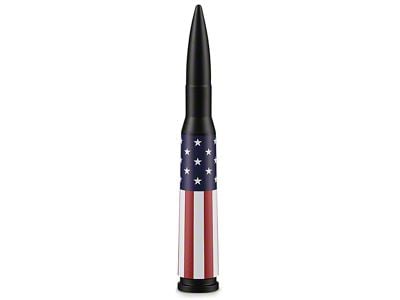 Bullet Antenna; American Flag (07-25 Sierra 2500 HD)