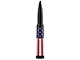 EcoAuto Bullet Antenna; American Flag (99-24 Silverado 1500)