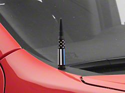Bullet Antenna; American Flag Blue Line (99-26 Silverado 1500)