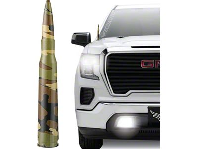 EcoAuto Bullet Antenna; Camo (99-24 Silverado 1500)