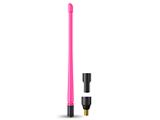 Flexible Replacement Antenna; 12-Inch; Pink (99-26 Silverado 1500)