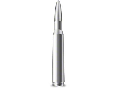 Bullet Antenna; Chrome (01-25 Silverado 2500 HD)