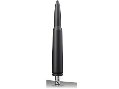 Easylock Bullet Antenna; Matte Black (07-25 Silverado 2500 HD)