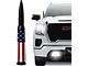 EcoAuto Bullet Antenna; American Flag (07-24 Silverado 3500 HD)