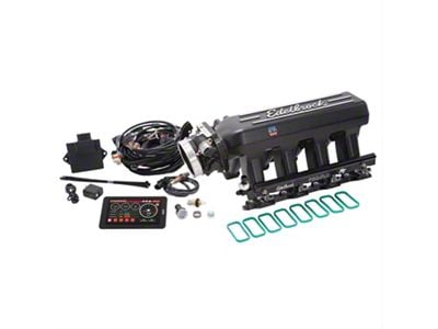 Edelbrock Pro-Flo 4 XT EFI System for LS GEN III/IV Engines; 550 HP Capable (11-13 6.0L Silverado 2500 HD)