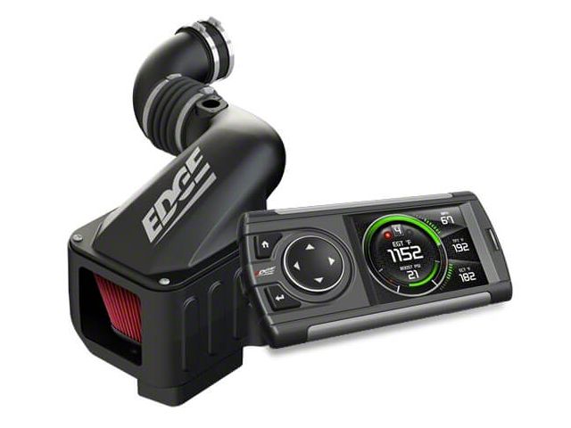 Edge Jammer Oiled Cold Air Intake and Evolution CS2 Tuner Combo Kit; Stage 1 (03-07 5.9L RAM 2500)