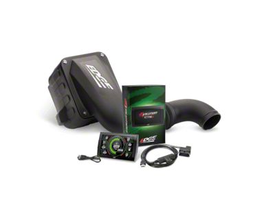 Edge Jammer Dry Cold Air Intake and Evolution CTS3 Tuner Combo Kit; Stage 1 (10-12 6.7L RAM 3500)